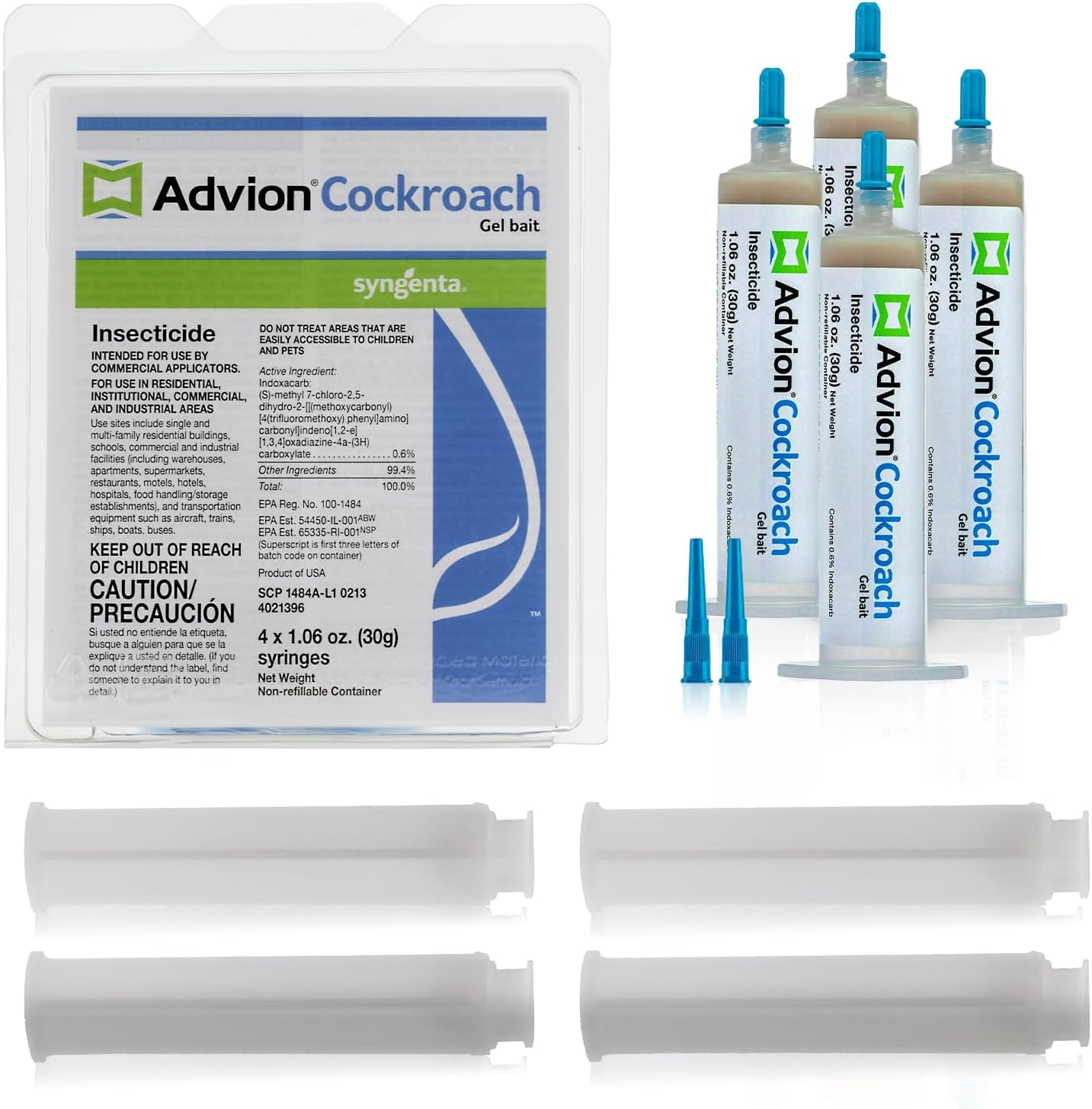 Advion Cockroach Gel Bait, 4 Tubes x 30-Grams $27.25