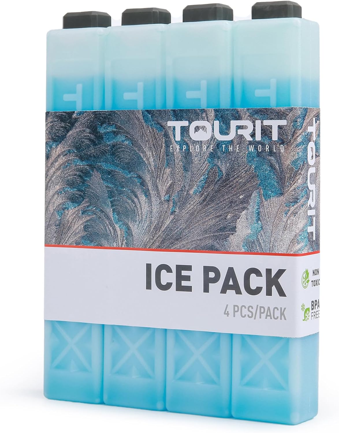 TOURIT Ice Packs for Coolers Reusable Long Lasting Freezer Packs $13.99